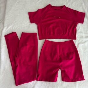 Alphalete Amplify Fuschia Set